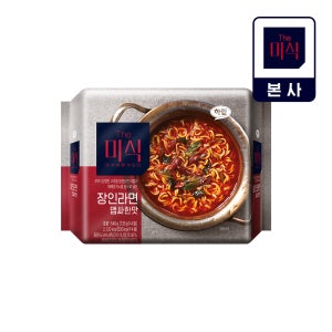 The미식 장인라면 맵싸한맛 멀티 (135g X 4개입)