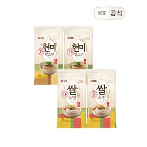 [샘표] 샘표 쌀소면 현미쌀소면 800g 4개 골라담기