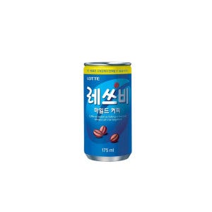 롯데칠성 롯데 레쓰비 마일드 캔커피 175ml(업소용) 6캔/무배