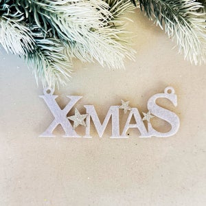 화이트 XMAS 크리스마스 장식 / 크리스마스 인테리어 데코 장식 소품