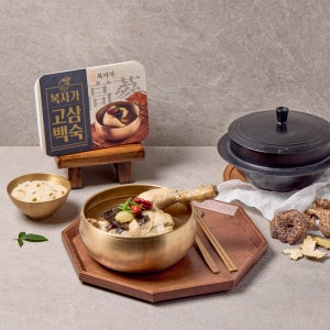 [고삼백숙] 수능날 먹는 닭다리 능이 백숙 900g2개, 복자가