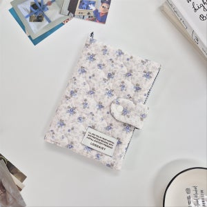 겨울꽃 다이어리커버 북커버 A6 B6 A5 주문제작, 로그데이지(LOGDAISY)