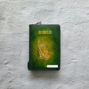 기도손 통가죽성경책 리폼 지퍼형, 라온하제 가죽공방