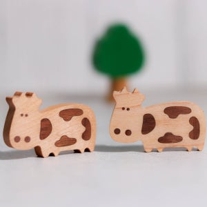 젖소 나무 USB 메모리 졸업선물, 모츠스토리