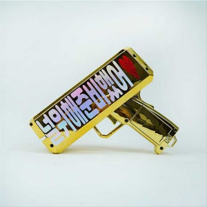 🔫돈 쏘는 총 레터링 머니건 널위해준비했어 생일축하해, 차렌시아