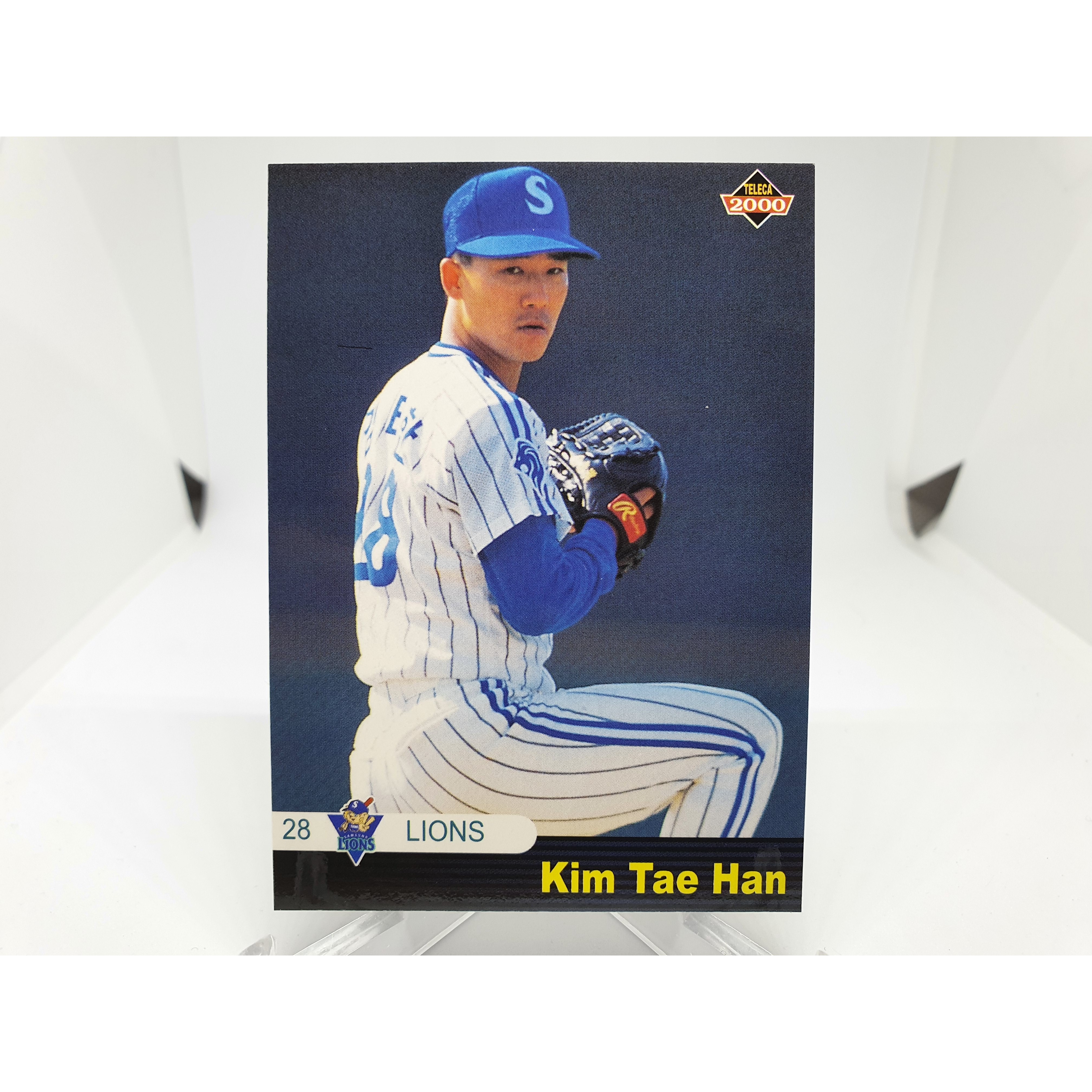 2000 테레카 TELECA 삼성 라이온즈 김태한 야구카드 KBO카드  1개
