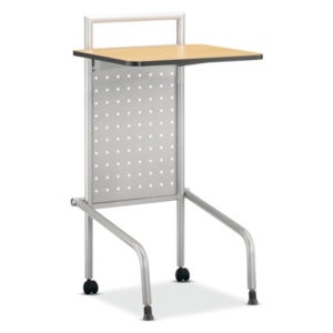 1단 강연대 철제프래임 강의대 사회대 발표대 단상 교탁 연설대 KN