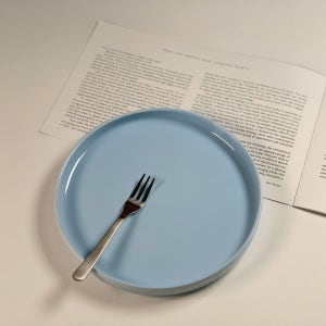 TOOLEY 파스텔 디저트 플레이트 접시_스카이, TOOLEY 툴리