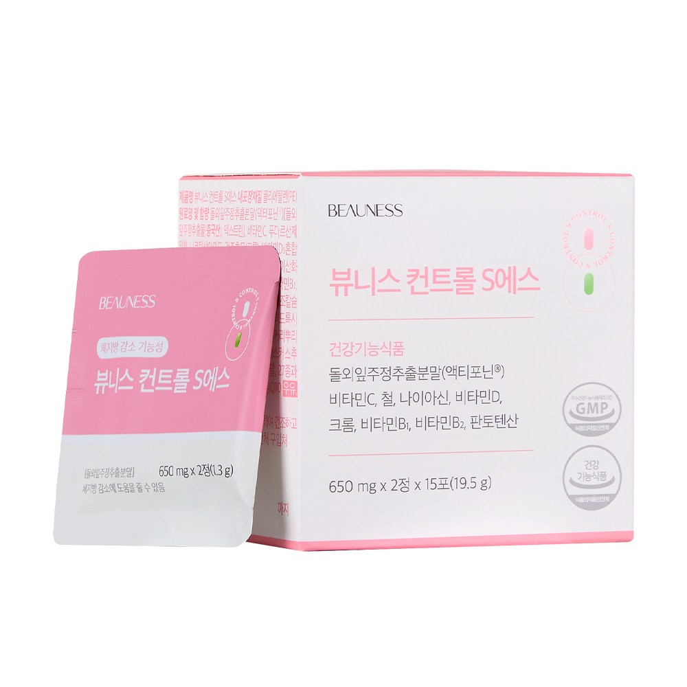 돌외잎 AMPK 다이어트 보조제 <b>뷰니스</b> 컨트롤S  1개  15회분