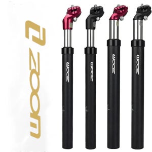 ZOOM 조절 가능 산악 자전거 시트포스트 서스펜션 드로퍼 시트포스트 MTB 로드바이크 27.2/31.6mm