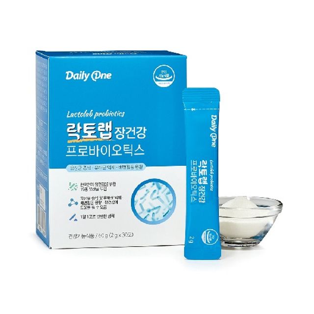 <b>데일리원</b> <b>데일리원</b> 락토랩 장건강 <b>프로바이오틱스</b> 6박스(6개월분)