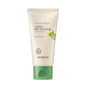 스킨푸드 베리진정 선크림 50ml SPF50+
