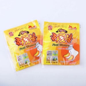 10세트 핫팩20g 2매 붙이는 발난로 화롯불 발등형 x (HJJ-WF064D9)