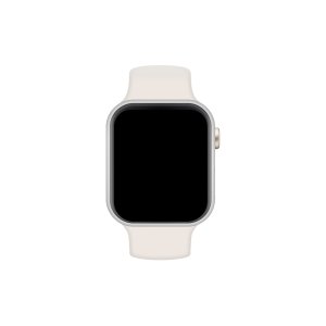 Apple 워치 9 GPS 45mm (스타라이트 알루미늄) 스타라이트 스포츠 밴드 (MR973KH/A) 애플코리아정품 (W)