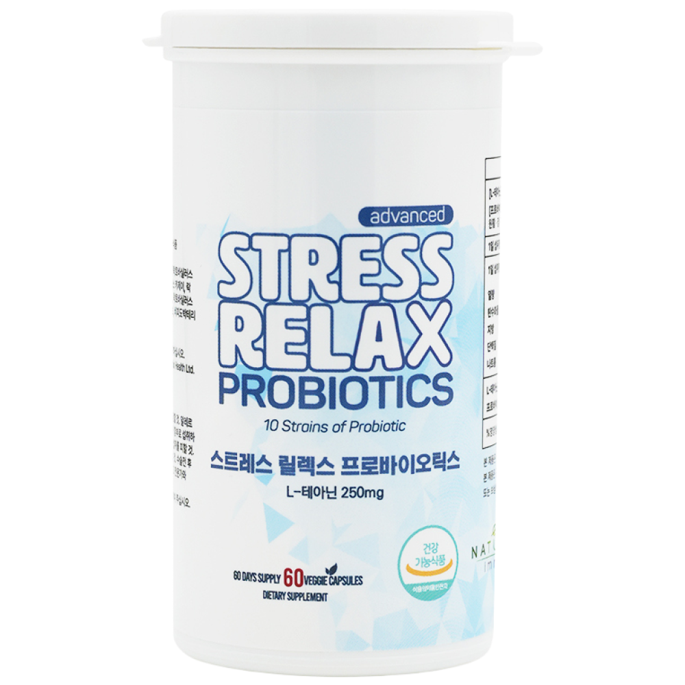 닥터코드 테아락토 릴렉스앤 테아닌 프로바이오틱스 100억 장용성 유산균 <b>과민성대장</b> 저포드맵 <b>증후군</b>  1통  60정