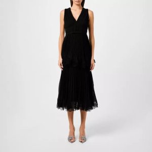 셀프포트레이트 쉬폰 미디 드레스 Chiffon Tiered Midi Dress 64192503