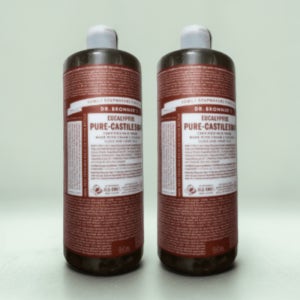 닥터 브로너스 유칼립투스 퓨어 캐스틸 바디워시 올인원 950ml 2개 대용량