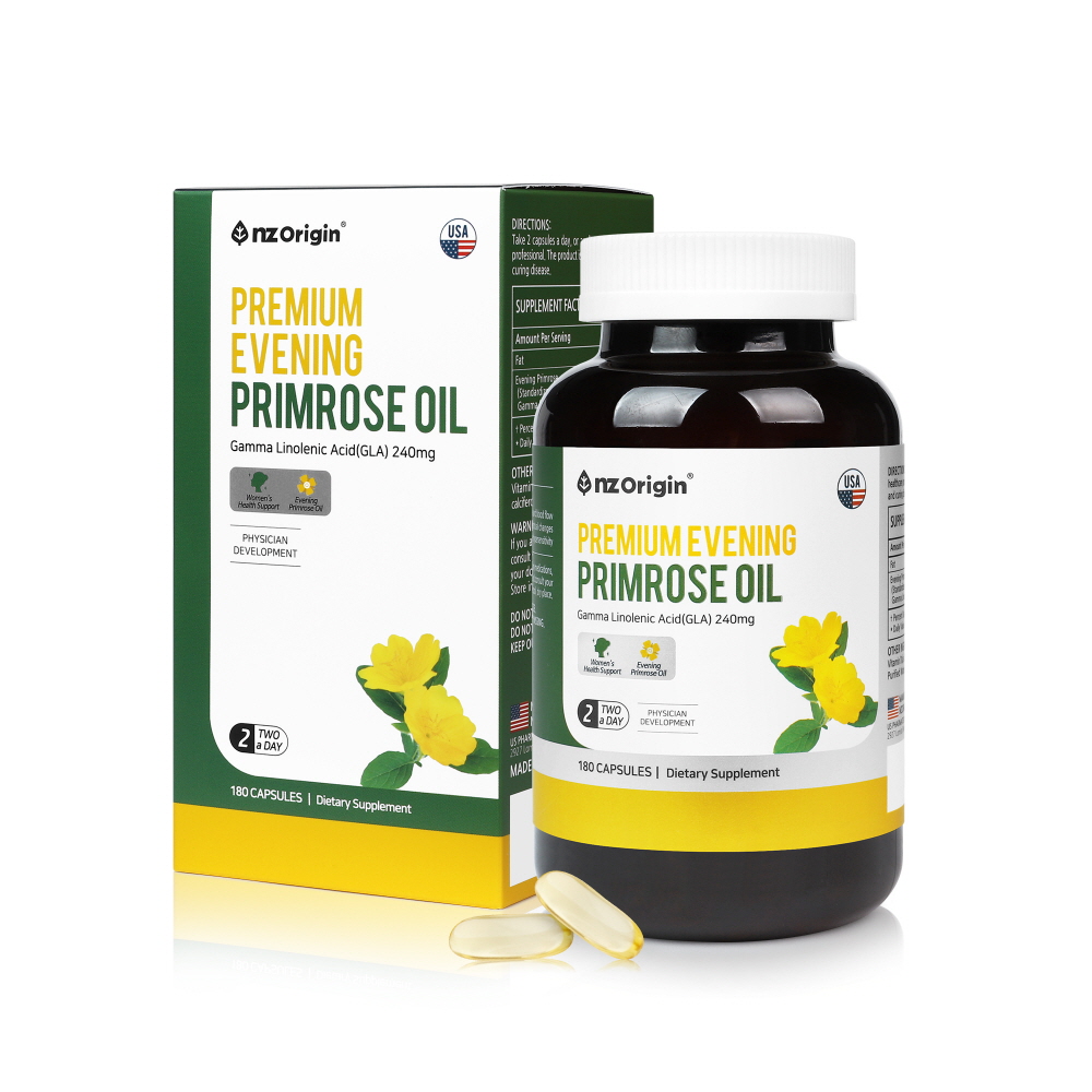 엔젯오리진 프리미엄 감마리놀렌산 <b>달맞이꽃종자유</b> 1002mg x 180캡슐