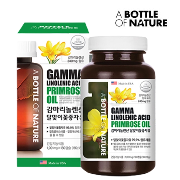 어바틀오브네이처 감마리놀렌산 <b>달맞이꽃종자유</b> 1000mg x 180캡슐