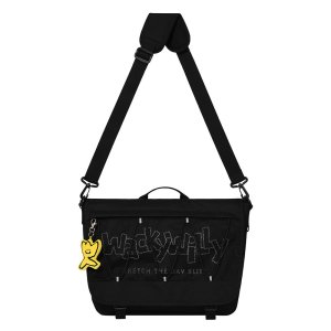 [25SS]와키윌리 메쉬 스트링 메신저백 블랙