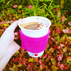 보들보들😍코듀로이🌈손잡이컵홀더, 까망코스토리