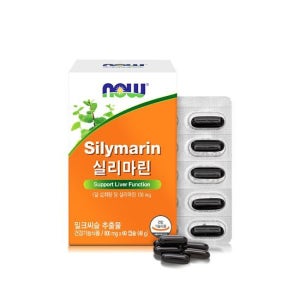 나우푸드 실리마린 60캡슐 2개월분