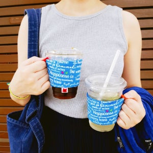 💙🍹썸머 손잡이컵홀더🍹💙, 까망코스토리