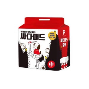 페슬러 댕댕이가 믿고 싸는 싸다패드 중형60매