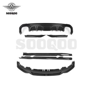SOOQOO 수쿠 BMW G26 4시리즈 그란쿠페 드라이 카본 M440i 에어로 킷 SQ
