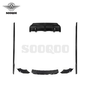 SOOQOO 수쿠 BMW G42 2시리즈 M240i 쿠페 드라이 카본 에어로 킷 SQ 타입 A