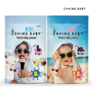 쿠잉 풍덩 수영장 팬티 기저귀 모음