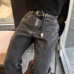 [더블유엠씨] 웨스턴 벨트_BLACK O-MOBYM4WA3006