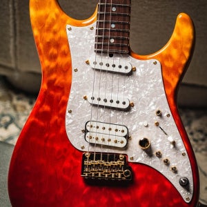 [2026 봄맞이 빅세일! (~4/30까지)] James Tyler USA Studio Elite QMT-Tequila Sunrise Fade SSH (Mahogany Body)