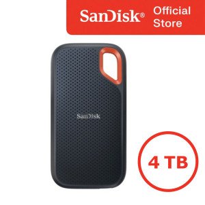 샌디스크 ENL Extreme 외장SSD E61 4TB 1050MB/s NVMe성능 블랙