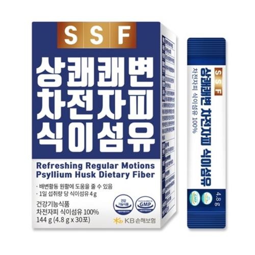 (NEW) 순수식품 상쾌<b>쾌변</b> 차전자피 식이섬유 4.8g x 30포