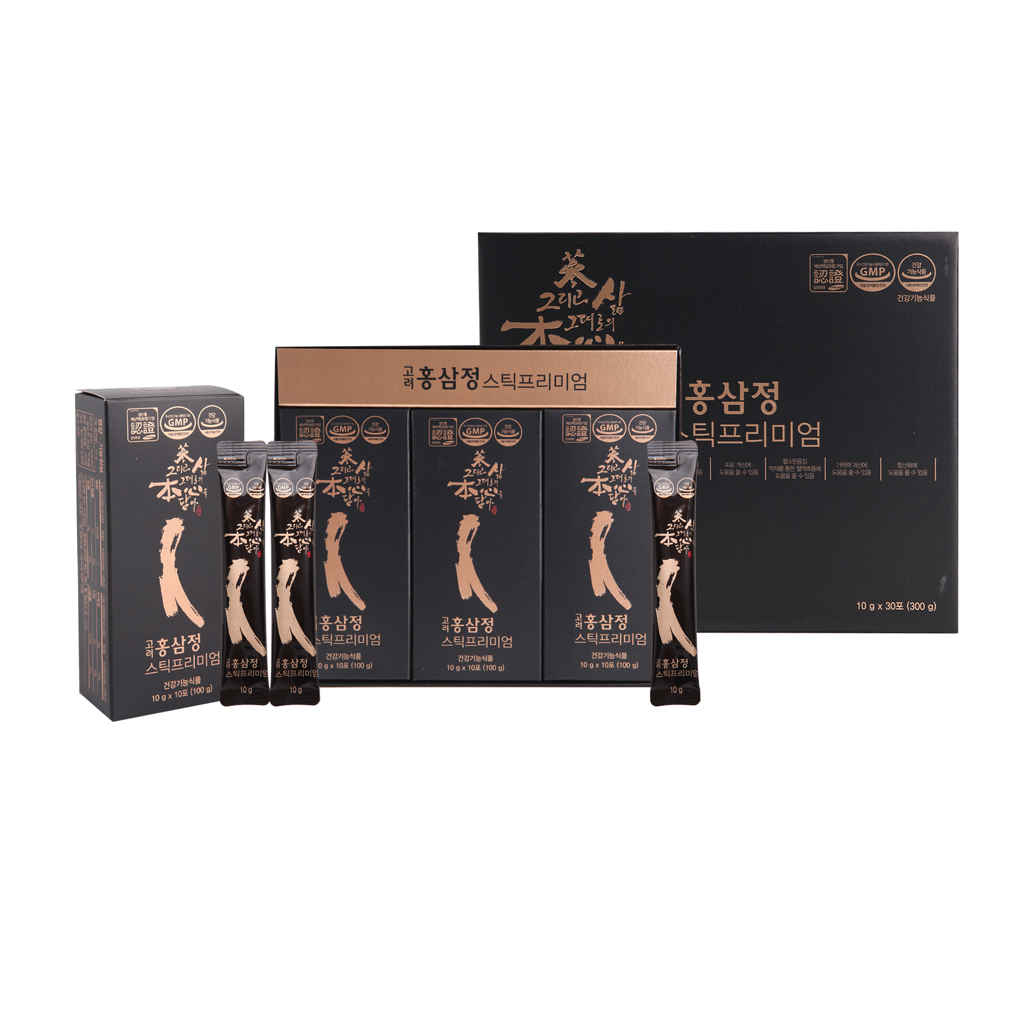<b>삼드림</b> 홍삼정 스틱 프리미엄 30포  1개  300g