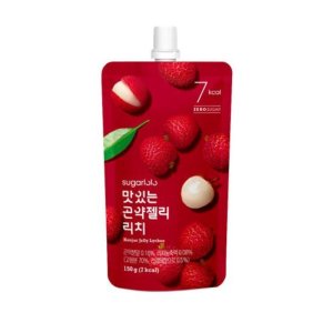 인테이크 슈가로로 곤약젤리 리치 10개
