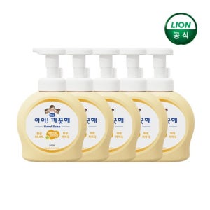 아이깨끗해 핸드솝 순 490ml 용기 x 5개 TV상품
