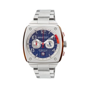 브리스톤 스트림라이너 어반 크로노 실버 네이비 24142ST15SB