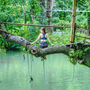 [하나투어] [느림의 미학 라오스] 비엔티안 방비엥 5일 풍등날리기