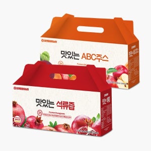 [참앤들황토농원]맛있는 13brix 석류즙1+ABC주스1)30포×총2박스