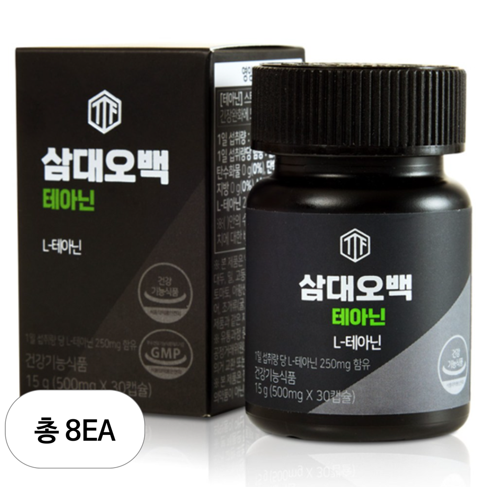 삼대오백 L테아닌 릴렉스 <b>스트레스</b> 15g  8개