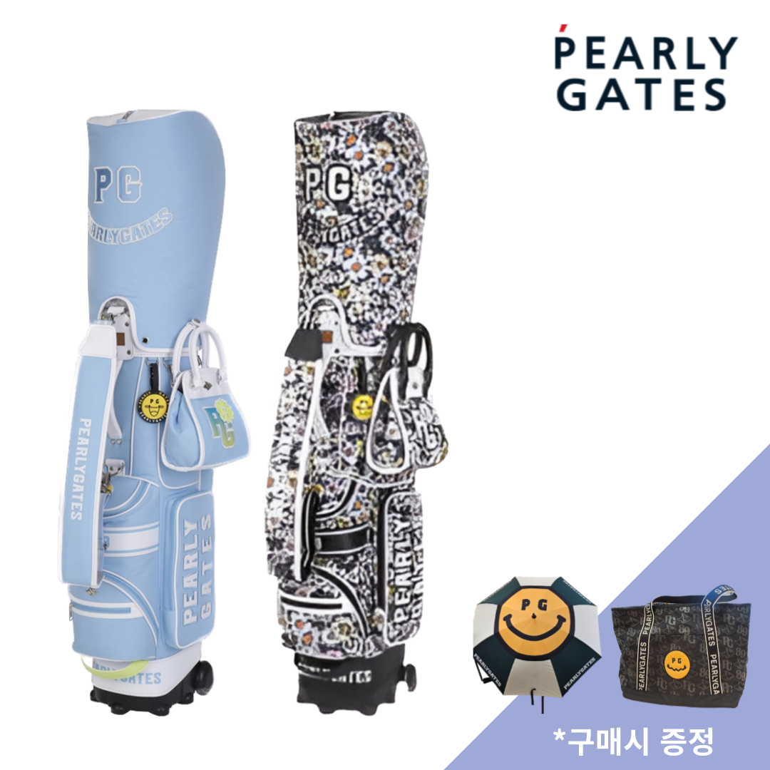 파리게이츠 사우스시티 24 SPRING 여성 스마일 로고 휠 캐디백 토트백 521D1CB201