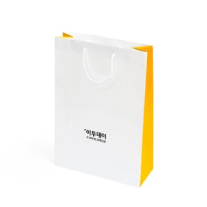 [장바구니] 기성쇼핑백 3호 판촉물 선물 홍보 답례품 제작 영업