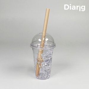 12x210/250 버블티용 친환경 종이빨대 200개