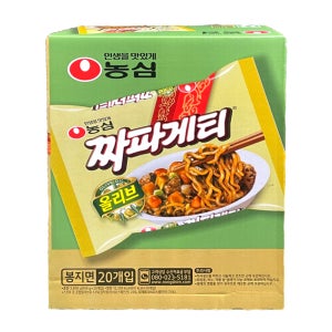 농심 농심 올리브 짜파게티 140g x 20