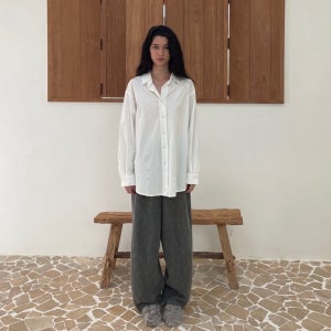 더하우스류 THEHAUSRYOO  Banding Pants in Vintage Knit GR