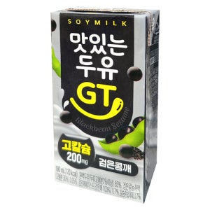 남양 맛있는 두유 GT 고칼슘 검은콩깨 (24팩)