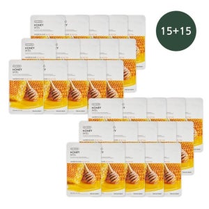 더페이스샵 [1일1팩]  더페이스샵 갈아만든 꿀 마스크시트 30매