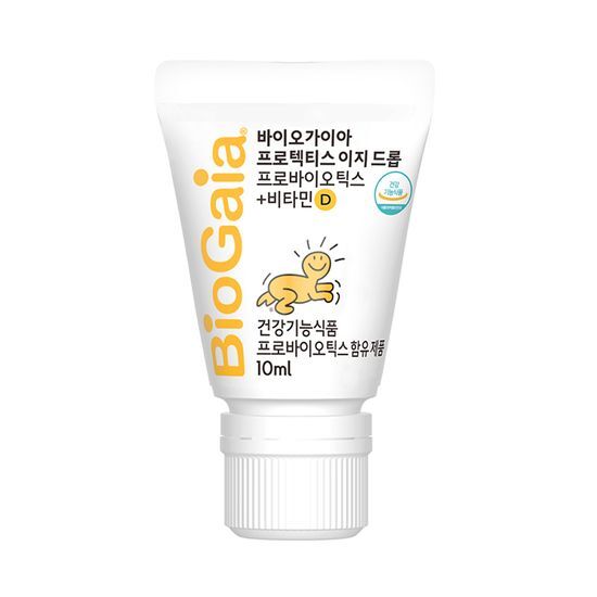 바이오가이아 프로텍티스 <b>이지</b> 드롭 프로바이오틱스+<b>비타민D</b> 10ml (2개월분)